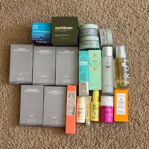 BUNDLE SKINCARE PRODUCTS • ALL BRANDNEW/CHECK PHOTOS FOR CLOSEUP DETAILS